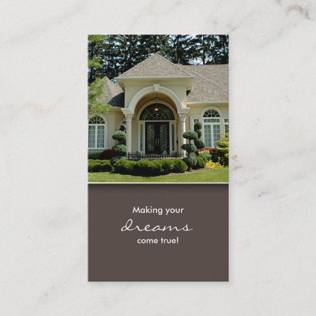 Visite Carte à la maison de luxe 2 d'entreprise (Devant)