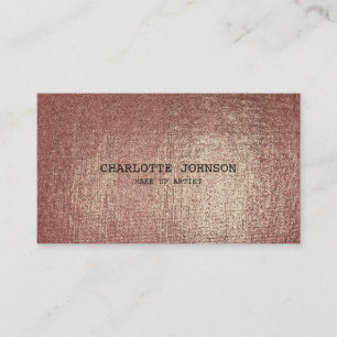 Visite Carte brillante personnalisée du rose VIP de pêc