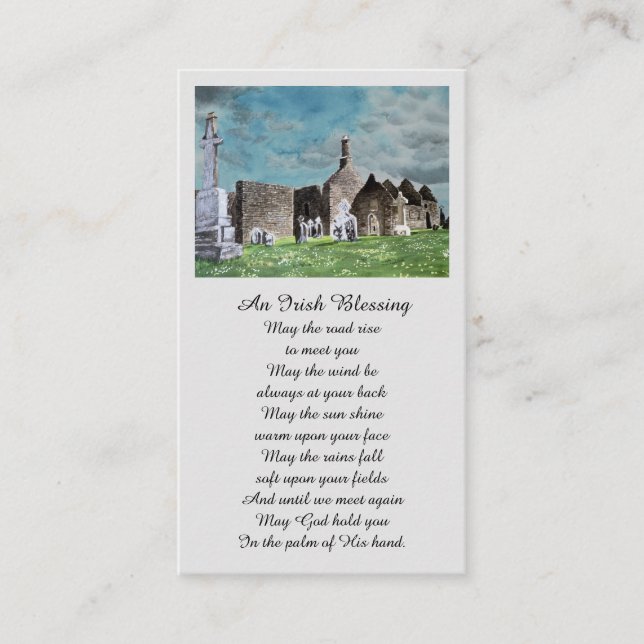 Visite Carte commémorative de la fête de la vie (Devant)