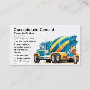 Visite Carte concrète faite sur commande d'entreprise de
