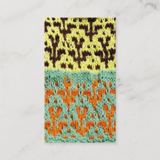 Visite carte d'affaires/profil de Knit d'Artisanware de