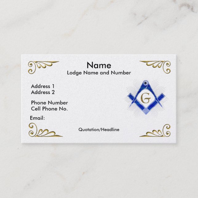 Visite Carte d'affaires/profil de Sc Starburst (Devant)