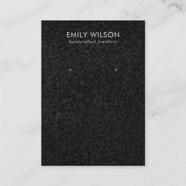 VISITE CARTE D'AFFICHAGE DE L'ÉTUDE DE TEXTURE DE LA MOSA (Devant)