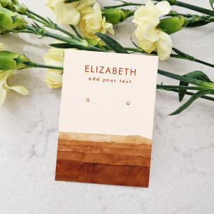 Visite Carte d'affichage de l'oreille Abstraite du désert