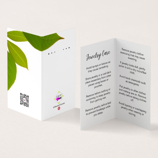 Visite Carte d'affichage de l'oreille de résine (Intérieur et extérieur)