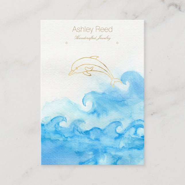 Visite Carte d'affichage et de bijoux (Devant)