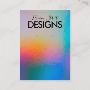 Visite Carte d'affichage Holographique de changement de c