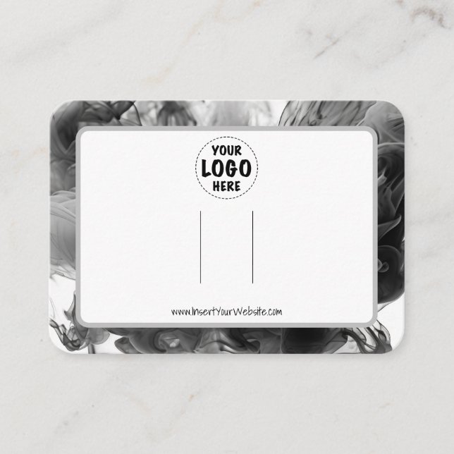 Visite Carte d'affichage horizontale de votre logo Bow (Devant)