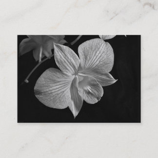 Visite Carte d'ATC de fleur d'orchidée de Dendrobium