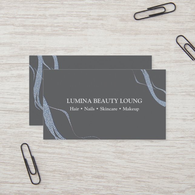 Visite Carte de beauté Lumina (Devant/Arrière en situation)