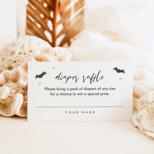 Visite Carte de billet SUGARBOO Halloween Diaper Raffle (Créateur téléchargé)