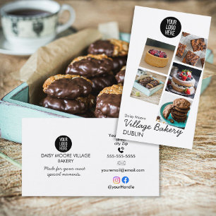 Visite Carte de branding pour le portefeuille photo d'une