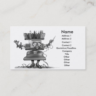 Visite Carte de broderie