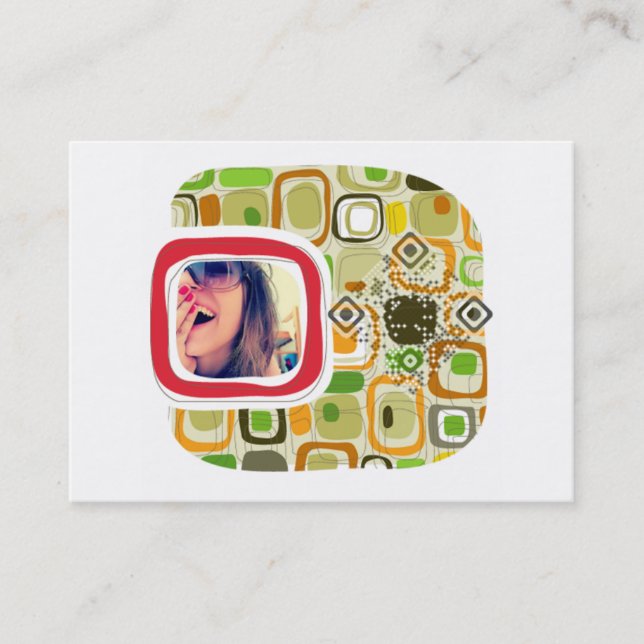 Visite Carte de code des affaires QR, 3,5" x2.0", 100pack (Devant)