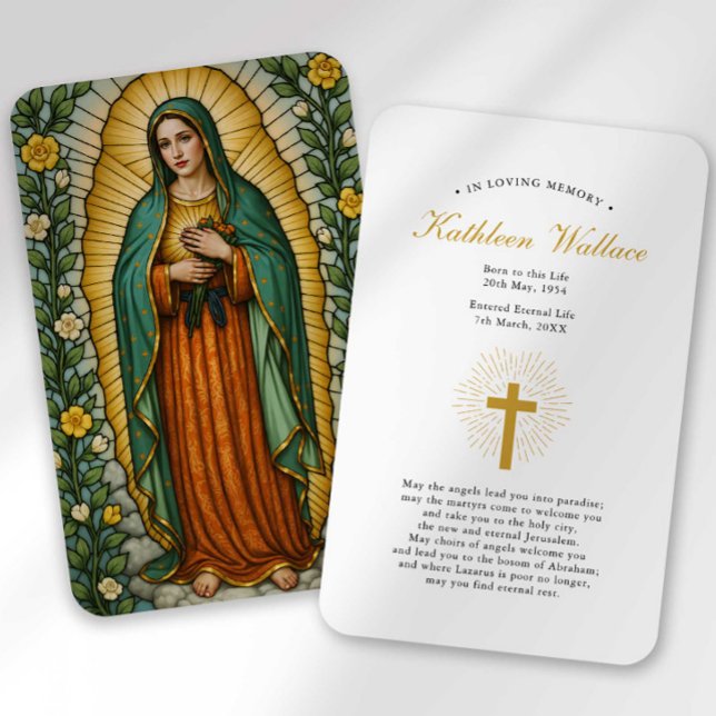 Visite Carte de condoléances Notre-Dame de Guadalupe (Créateur téléchargé)