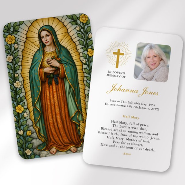 Visite Carte de condoléances Notre-Dame de Guadalupe (Créateur téléchargé)