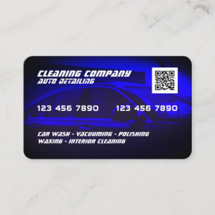 Visite Carte de crédit automobile