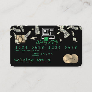 Visite Carte de crédit personnalisée Stylisée