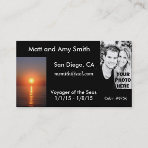 Visite Carte de croisière