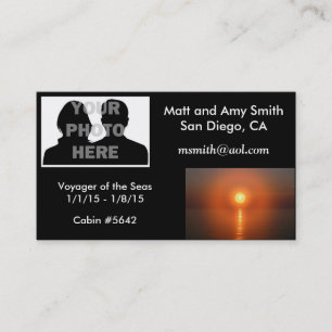 Visite Carte de croisière