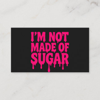 Visite Carte de devis Neon Pink (Noir) - Personnalisable