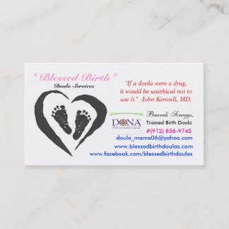 Visite Carte de Doula de naissance