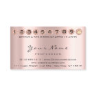 Carte de fidélité 10 Punch Golden Crown Roses ongl