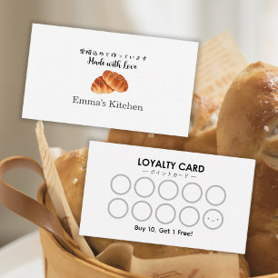 Visite Carte de Fidélité Boulangerie Roulé au Beurre Mini