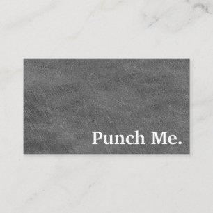 Visite Carte de fidélité minimaliste noire moderne