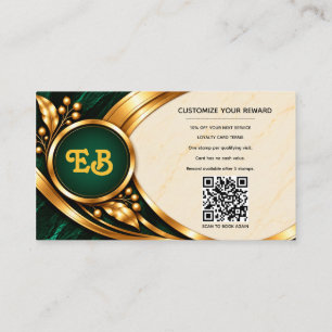 Visite Carte de fidélité personnalisée pour salon de beau