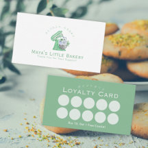 Carte de Fidélité pour Boulangerie avec Mélangeuse