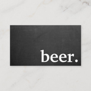 Visite Carte de Fidélité Tableau Noir Minimaliste Moderne