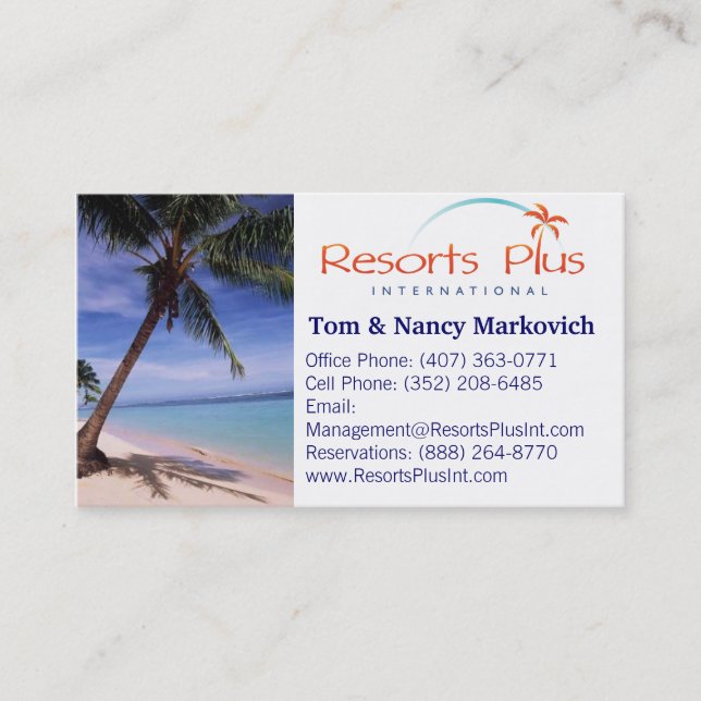 Visite Carte de gestion (Devant)