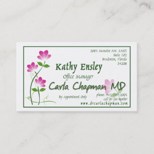 Visite Carte de Kathy