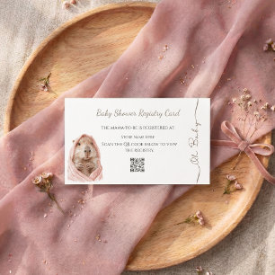 Visite Carte de liste de naissance Capybara Baby Shower