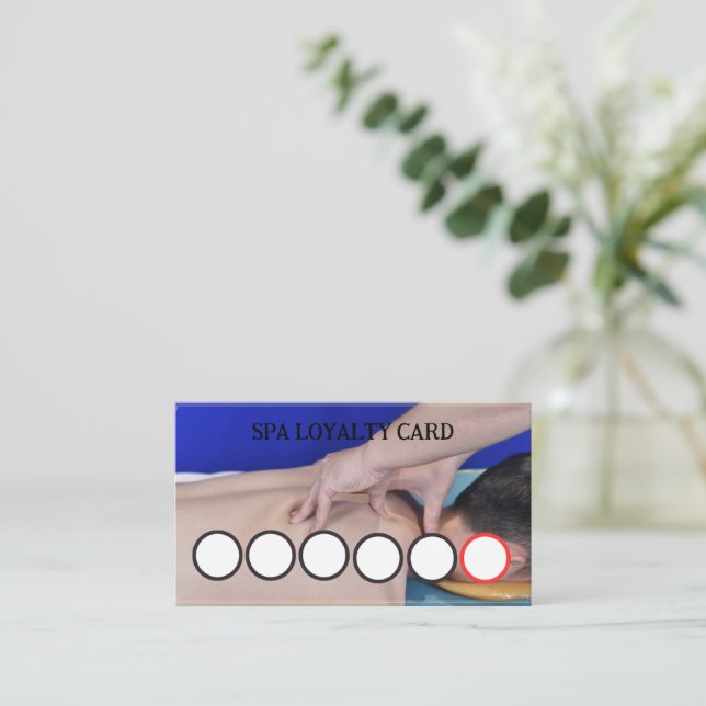 Visite CARTE DE LOYAUTÉ spa (Debout devant)