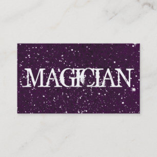 Visite Carte de Magicien