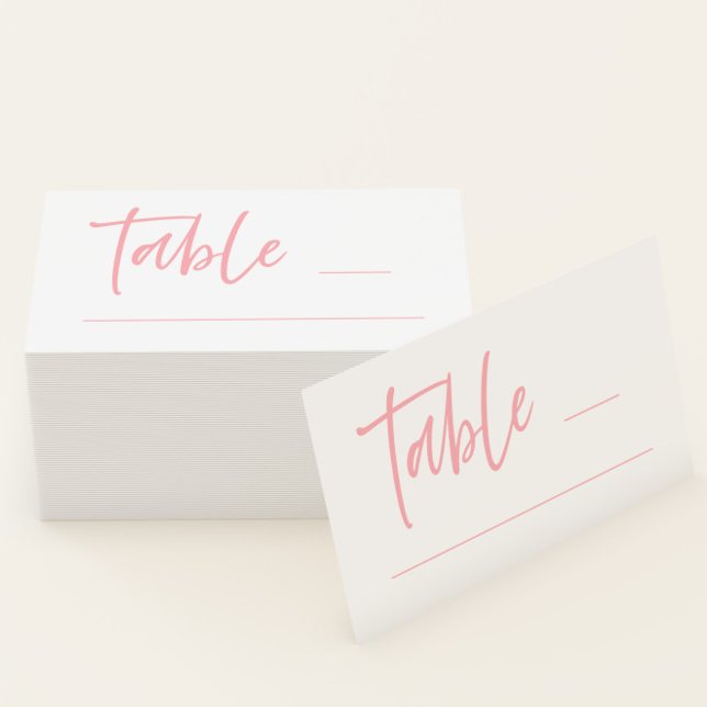 Visite Carte de Mariage rose pâle (Créateur téléchargé)