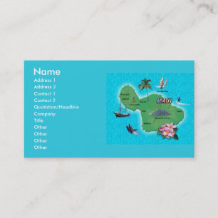 Visite Carte de Maui