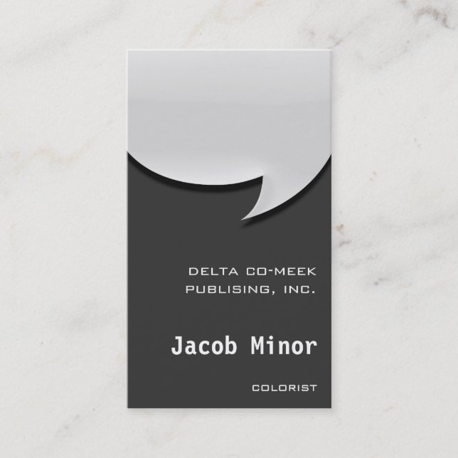 Visite Carte de mémoire à bulles de la parole [3d] (Devant)