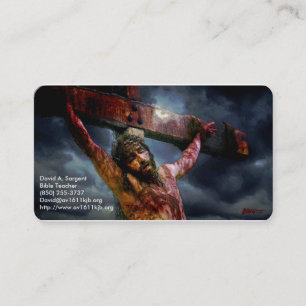 Visite Carte de ministère, 3,5" x 2,0", 100 paquets