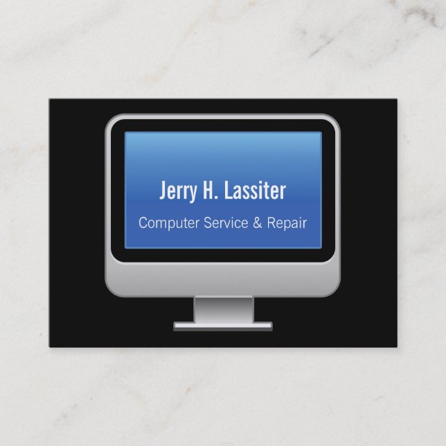 Visite Carte de moniteur (Devant)