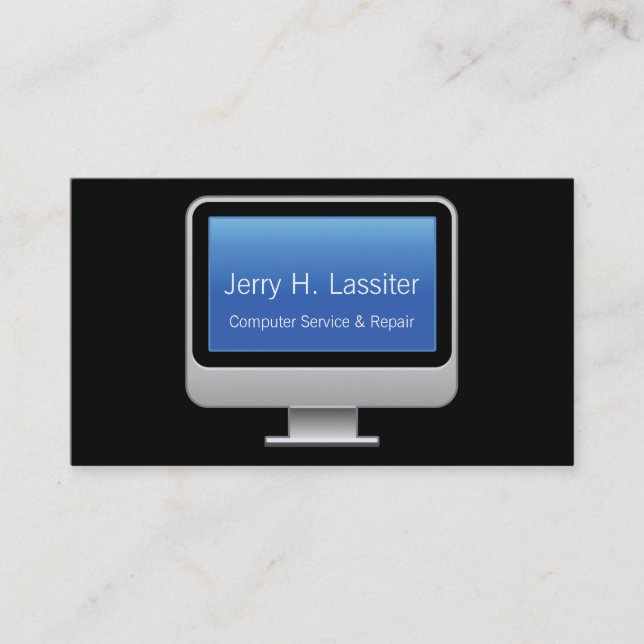 Visite Carte de moniteur (Devant)