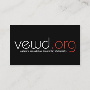 Visite Carte de photographe de VewdMedia