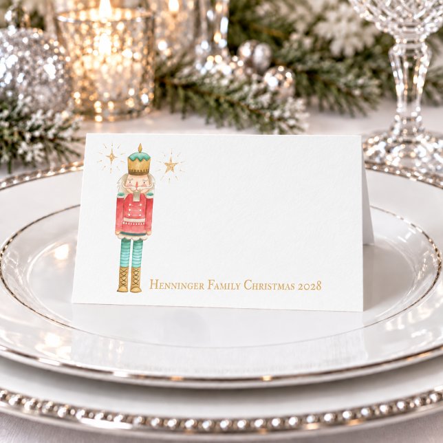 Visite Carte de placement de Noël Everything Nutcracker (Créateur téléchargé)