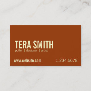 VISITE CARTE DE POTERIE