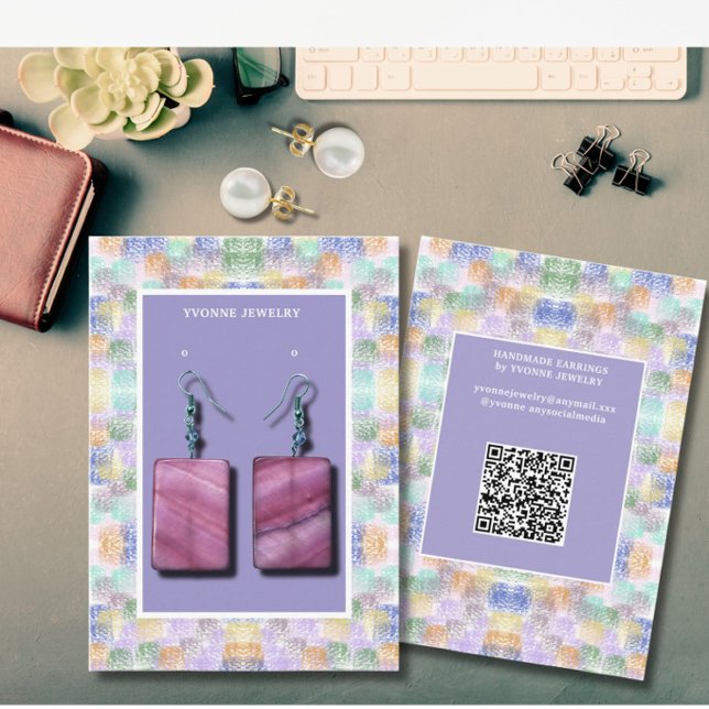 Visite Carte de Présentation de Boucles d'Oreilles Modern (Créateur téléchargé)