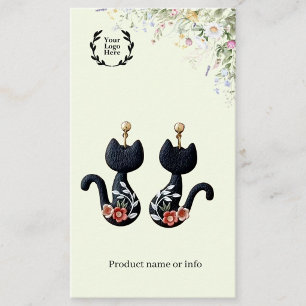 Visite Carte de Présentation de Boucles d'Oreilles   Prés