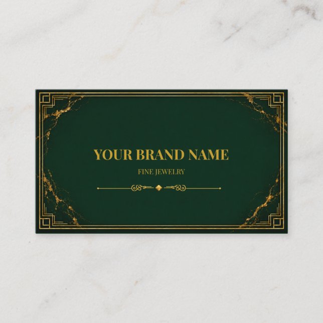 Visite Carte de Présentation de Bracelet Mini Luxe Émerau (Devant)