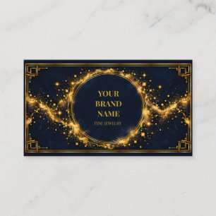 Visite Carte de présentation de bracelet mini luxe Midnig